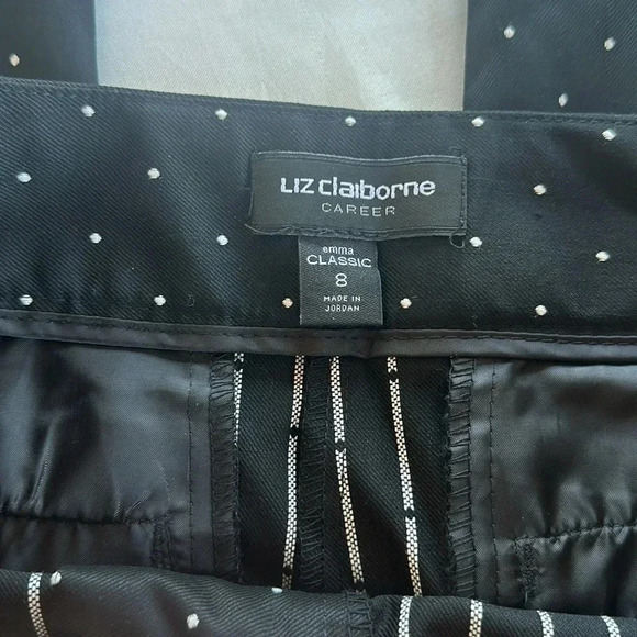 Liz Claiborne Career ‘Emma’ ankle  pants EUC size 8 - Picture 3 of 8